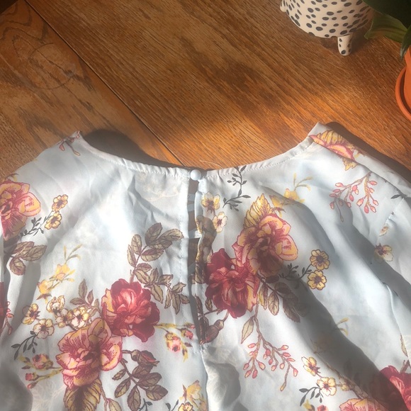 Rue21 Floral Long-sleeve Top - Picture 5 of 5